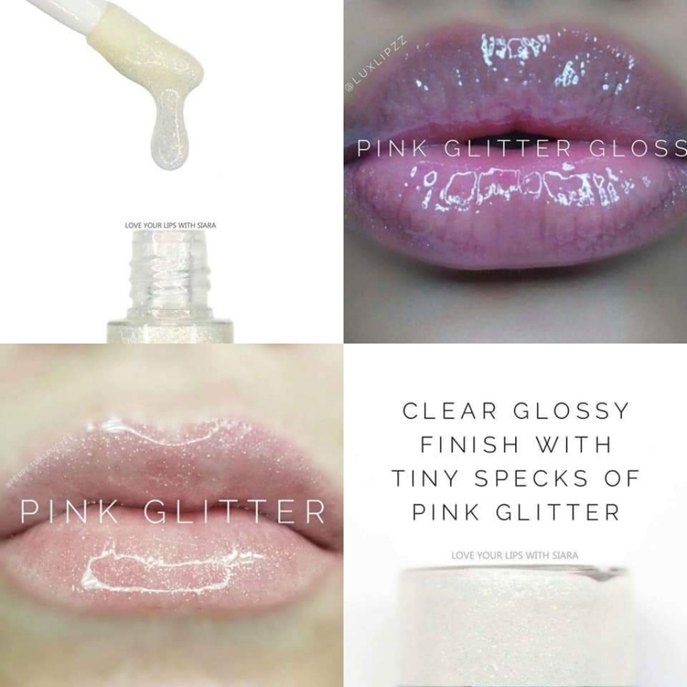 Pink Glitter Gloss